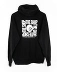 Vintage Eight Ball Records 90's Hoodie Jumper (L)