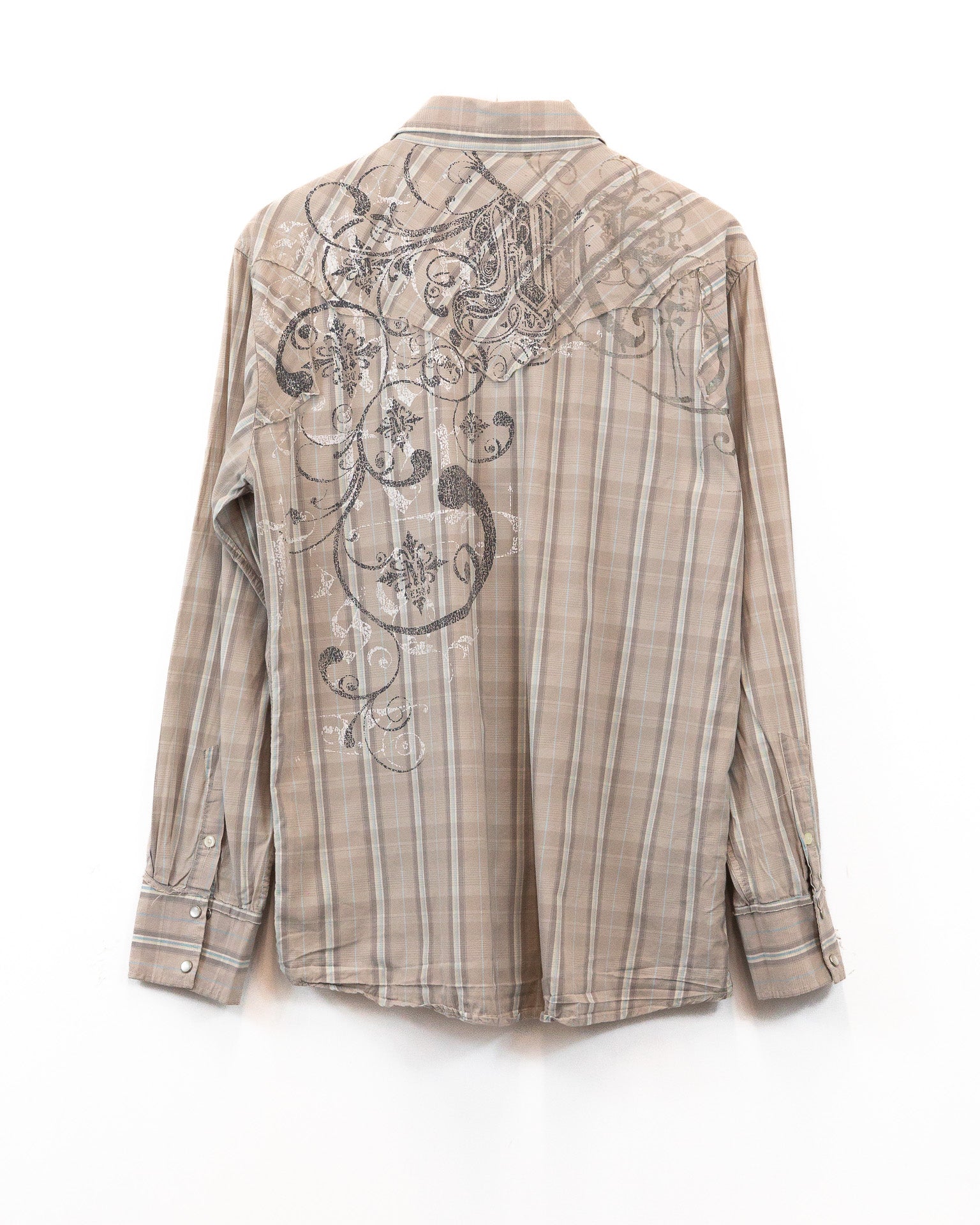 Vintage Y2K 00&#39;s Button Up Shirt (XL)