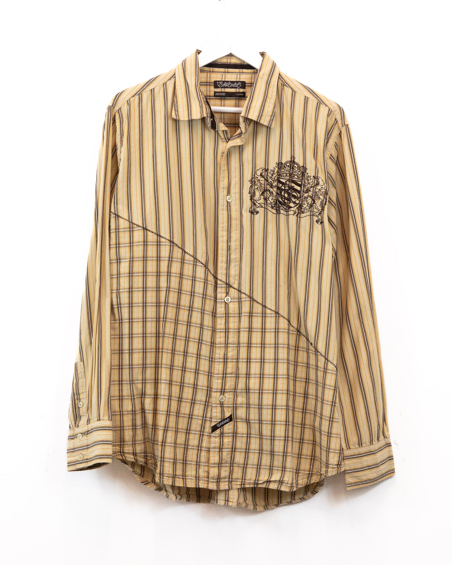 Vintage Ecko 00&#39;s Button Up Shirt (XL)