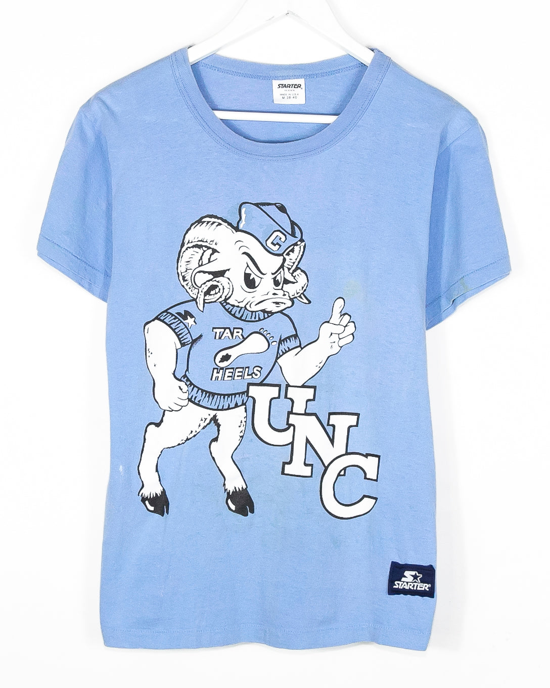 Vintage UNC Tar Heels starter 90s T-shirt (M)