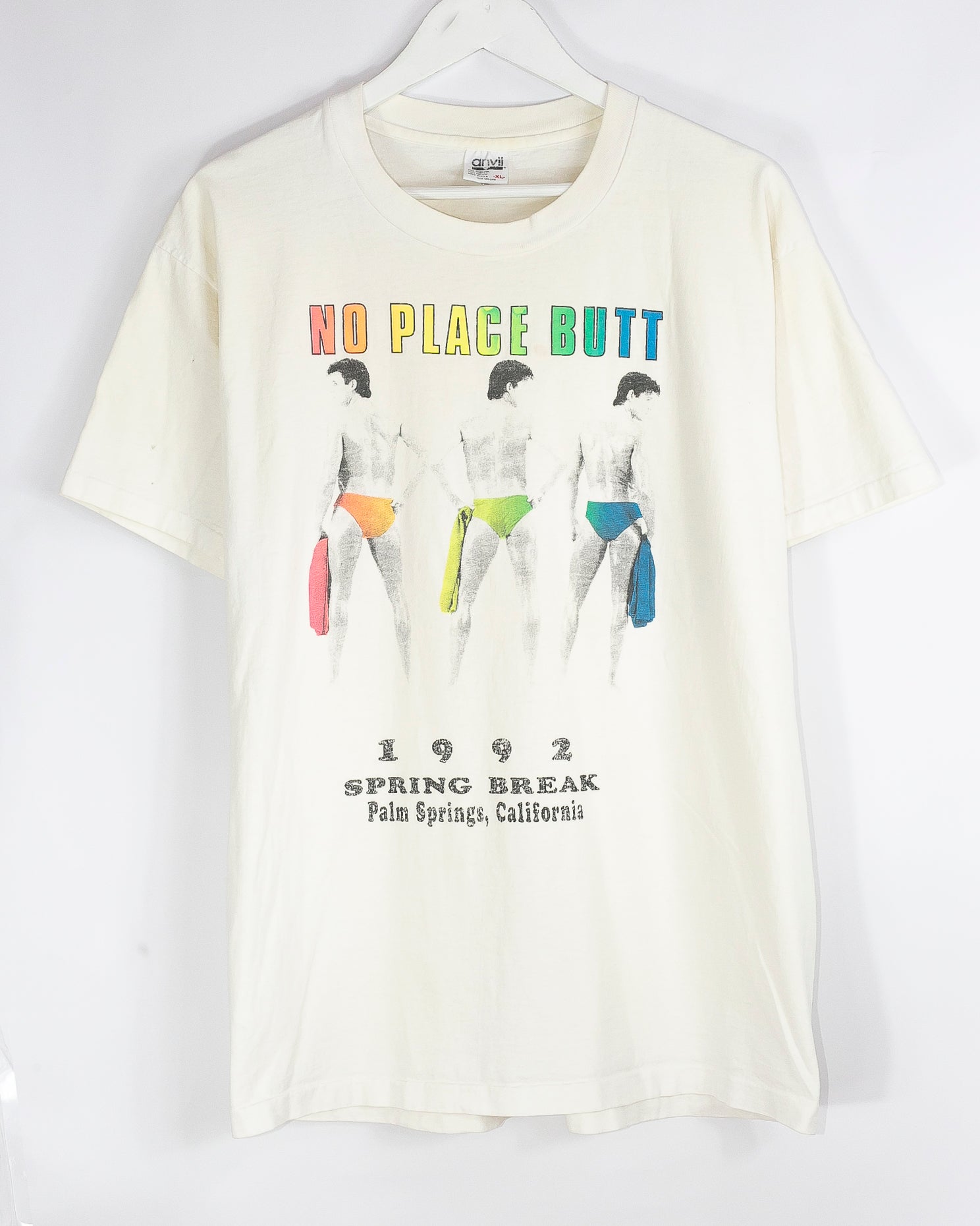 Vintage ’92 Spring Break graphic T-shirt  (XL)